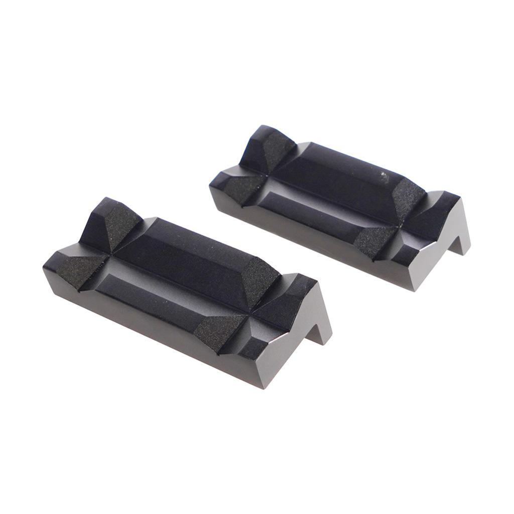 Vise Jaws Pads, 4'' Multi-Purpose Magnetic Aluminum Vise Jaw Protective Inserts, Set of 2