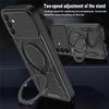 Armor Magnetic Case For Samsung Galaxy A16 Camera Protection Ring Bracket Bumper Stand Holder Cover