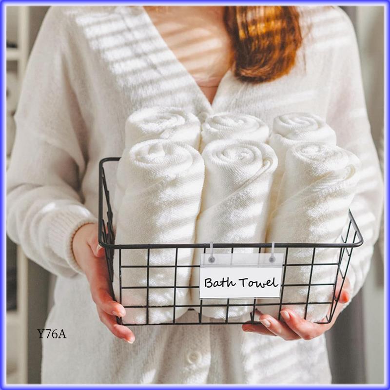 

Good-100PCS Clear Label Holders For Wire Shelf Retail Price Label,Merchandise Sign Display Holder For Supermarket Shop