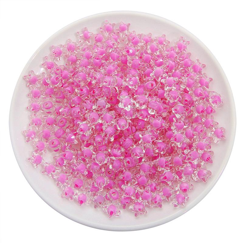 Frosted Acrylic Round Beads for DIY Jewelry and Beading Accessories