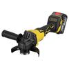 3 Speed 125mm Brushless Electric Angle Grinder 388VF Rechargeable Grinding Cutting Power Tool for 18V Battery