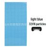 Cross-border 16x32 Large Particle Building Block Baseplate with 24x24 Rounded Corner, Right Angle, 38.4x38.4 Wall Baseplate