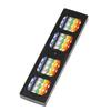 17-Digit 5-Bead Colorful Abacus for Primary School Mental Math Teaching