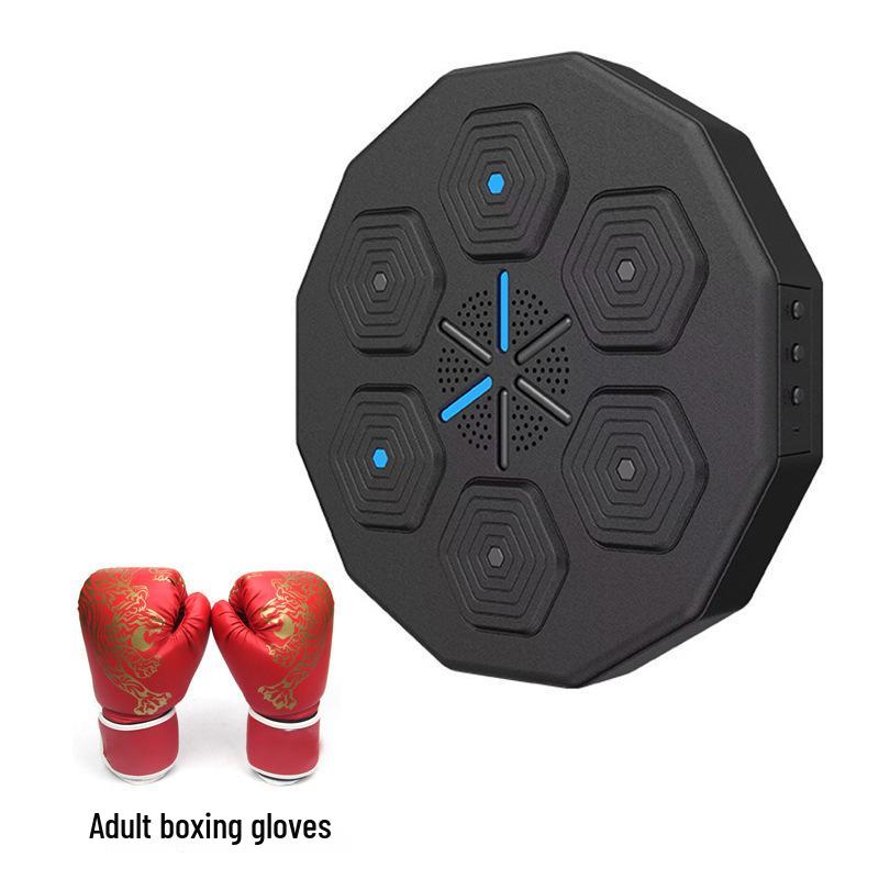 Children's Bluetooth Music Boxing Target with Adjustable Levels for Home Fitness
