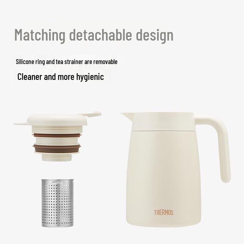 THERMOS Large Capacity 316L Stainless Steel Insulated Kettle