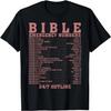 Lustige Bibel-Notrufnummern Geschenk Männer Frauen Cooles Christliches T-Shirt