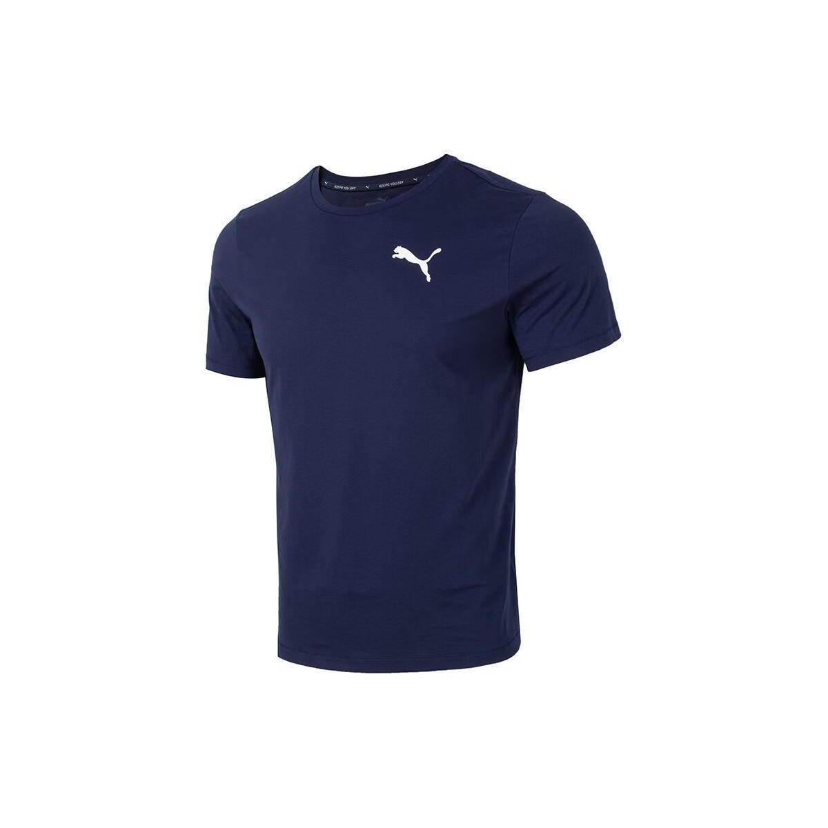 

New PUMA T Shirts Men s Marine Blue 685644-06 M