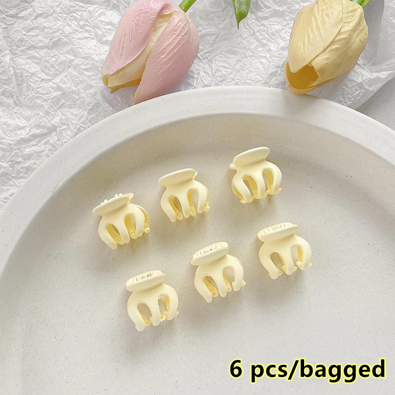 Kawaii Korean Mini Claw Hair Clip Set Hairpins Women Girls Baby Small Hair Crab Hoop Clipper Office Accessories Holder Headdress
