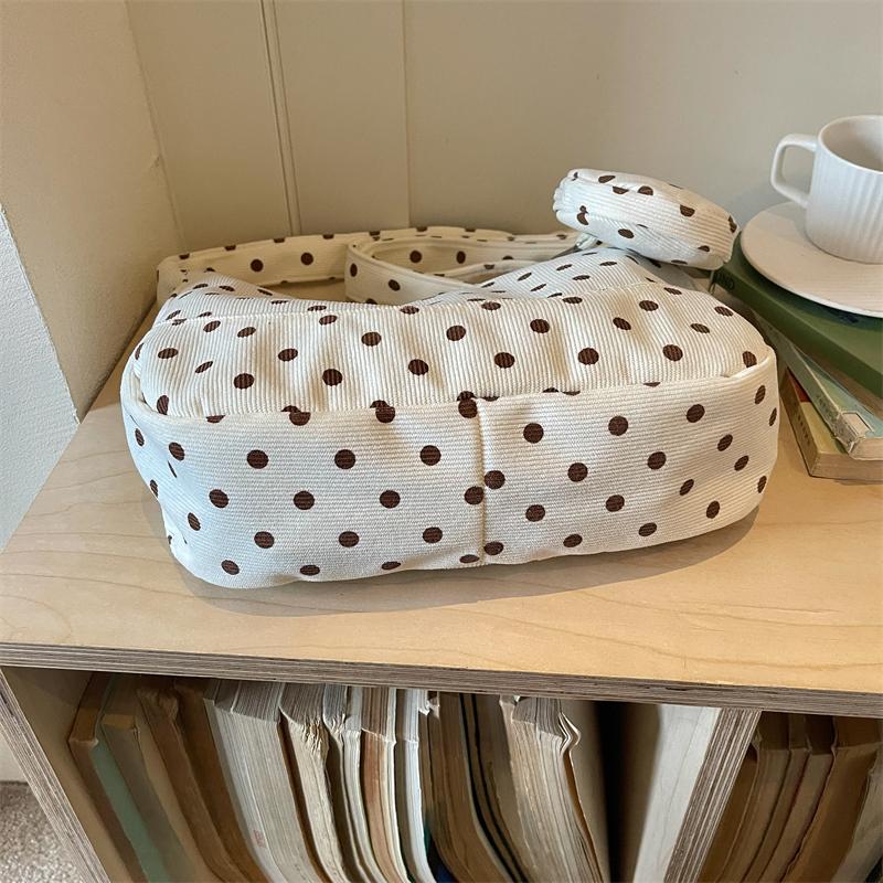 Polka Dot Shoulder Bag Women's Tote Bag