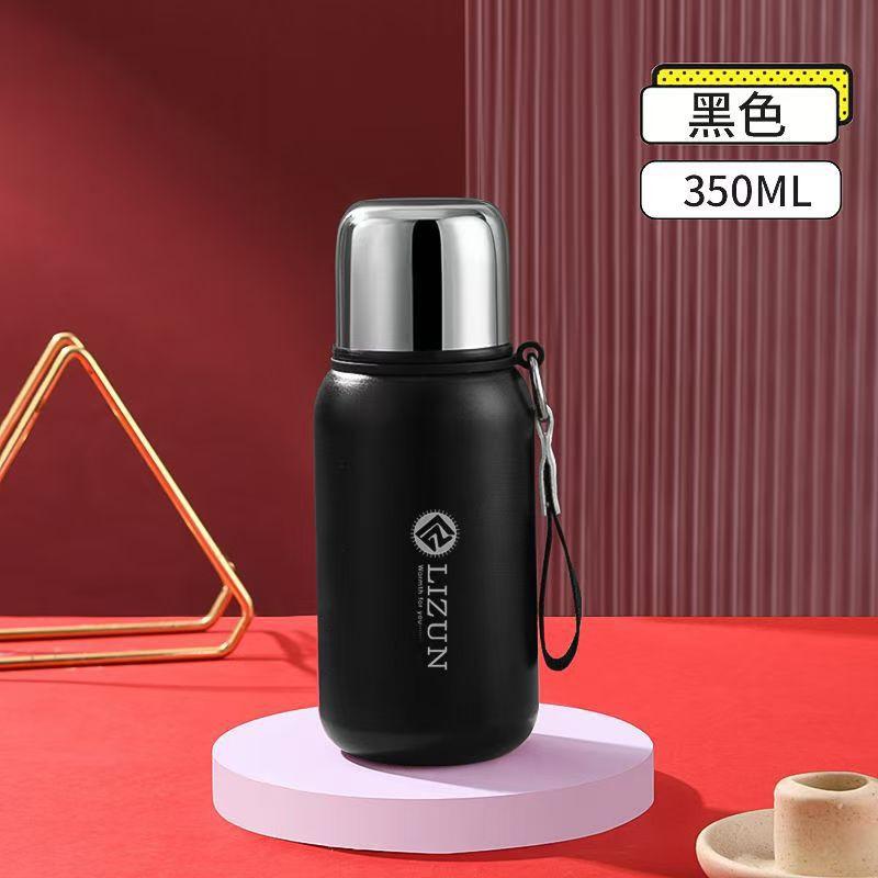 Stainless Steel Vacuum Insulated Water Bottle 500ml 350ml 600ml 800ml 1000ml Double Wall Leakproof Travel Cup Men Women