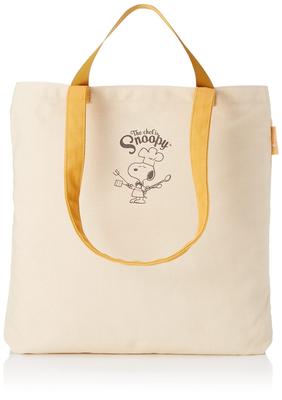 Snoopy 2-Handle Tote Bag, White, Chef