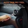 6Pcs Metal Trim Removal Tool, Auto Pry Tool Kit Trim Removal Tool Set For Vehicle Door Panel (Silver)