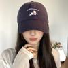 Unisex Casual Baseball Cap With Delightful Embroidered Dog Pattern For Spring