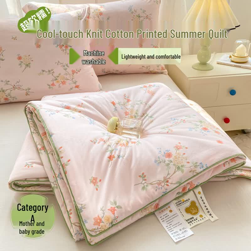 Yuan Zhi Wei Cooling Machine Washable Summer Quilt