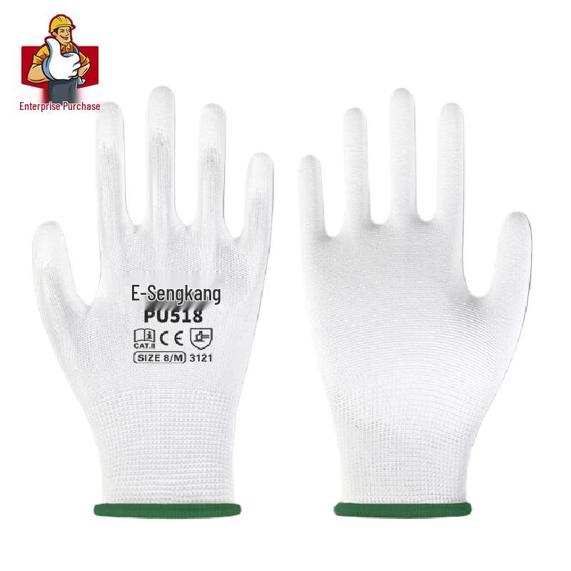ShengGang PU Coated Anti-Static Work Gloves