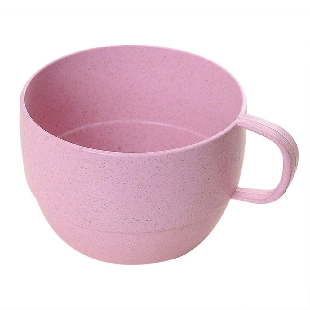 

Bottom Eco-friendly Kitchen Supplies Reusable Wheat Straw Cup Coffee Mug Drinkware Drinking Cup