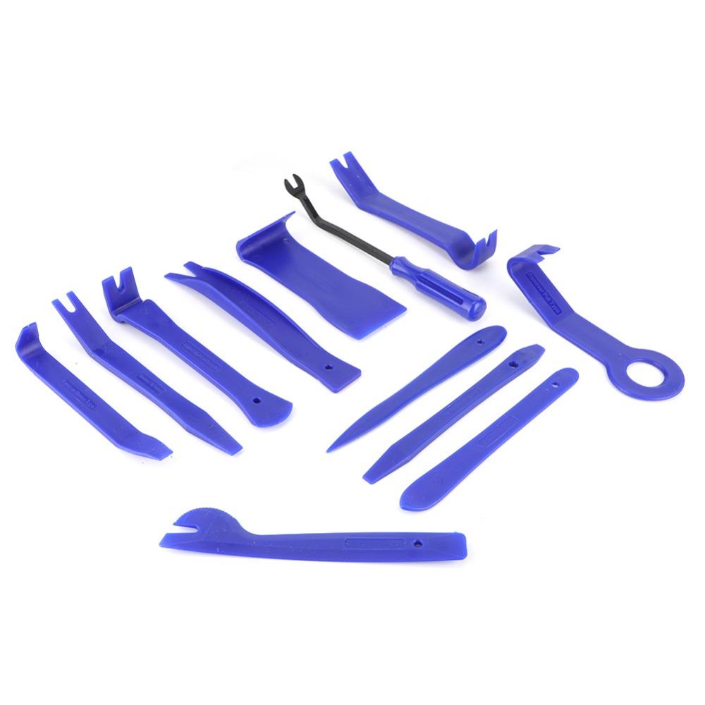 12PCS Universal Auto Trim Removal Tool Kit Auto Clip Removal Pry Tool  Car Audio Installer