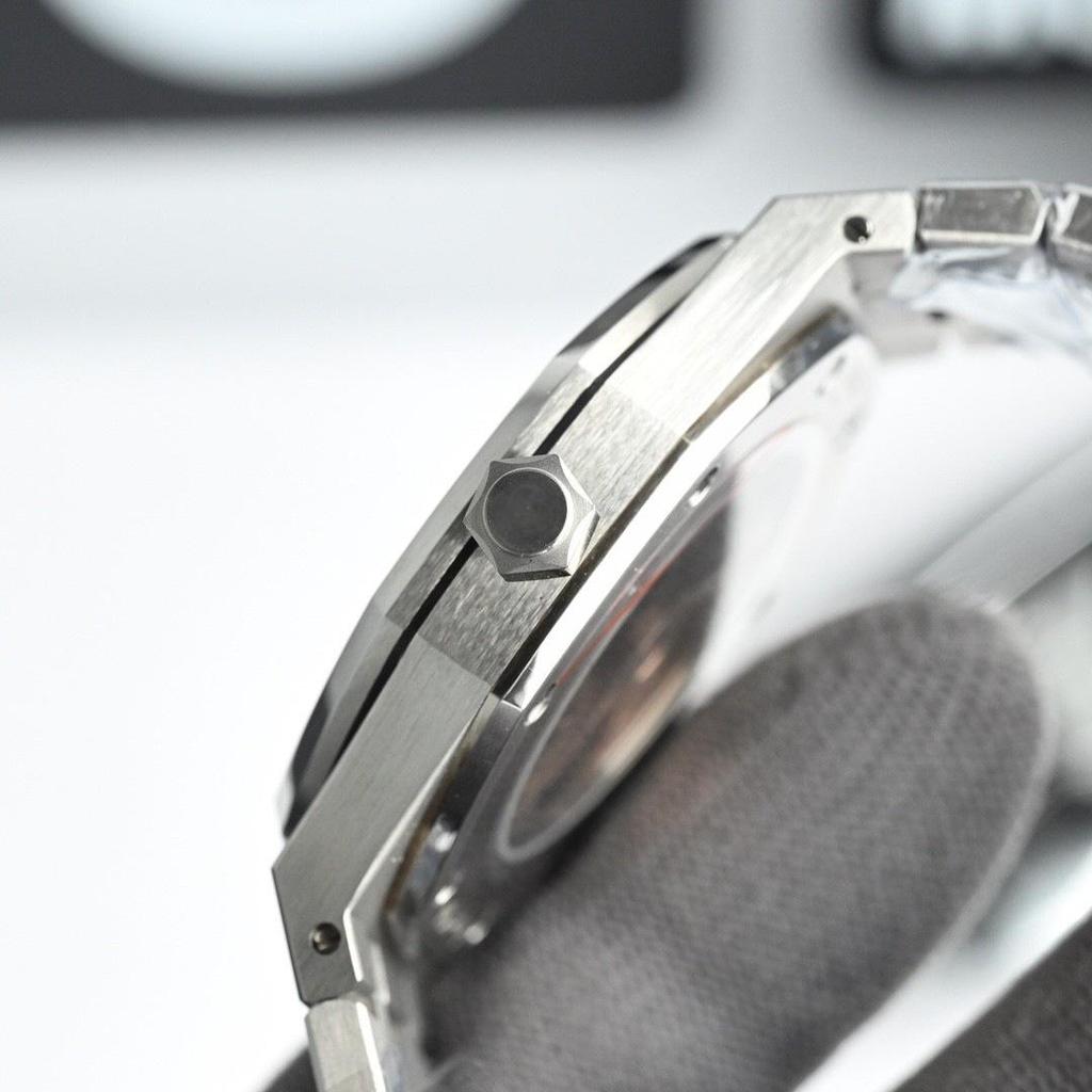 AP Royal Oak 15407 Automatische Mechanische Herrenuhr, Wasserdicht, Leuchtend, Stahlarmband