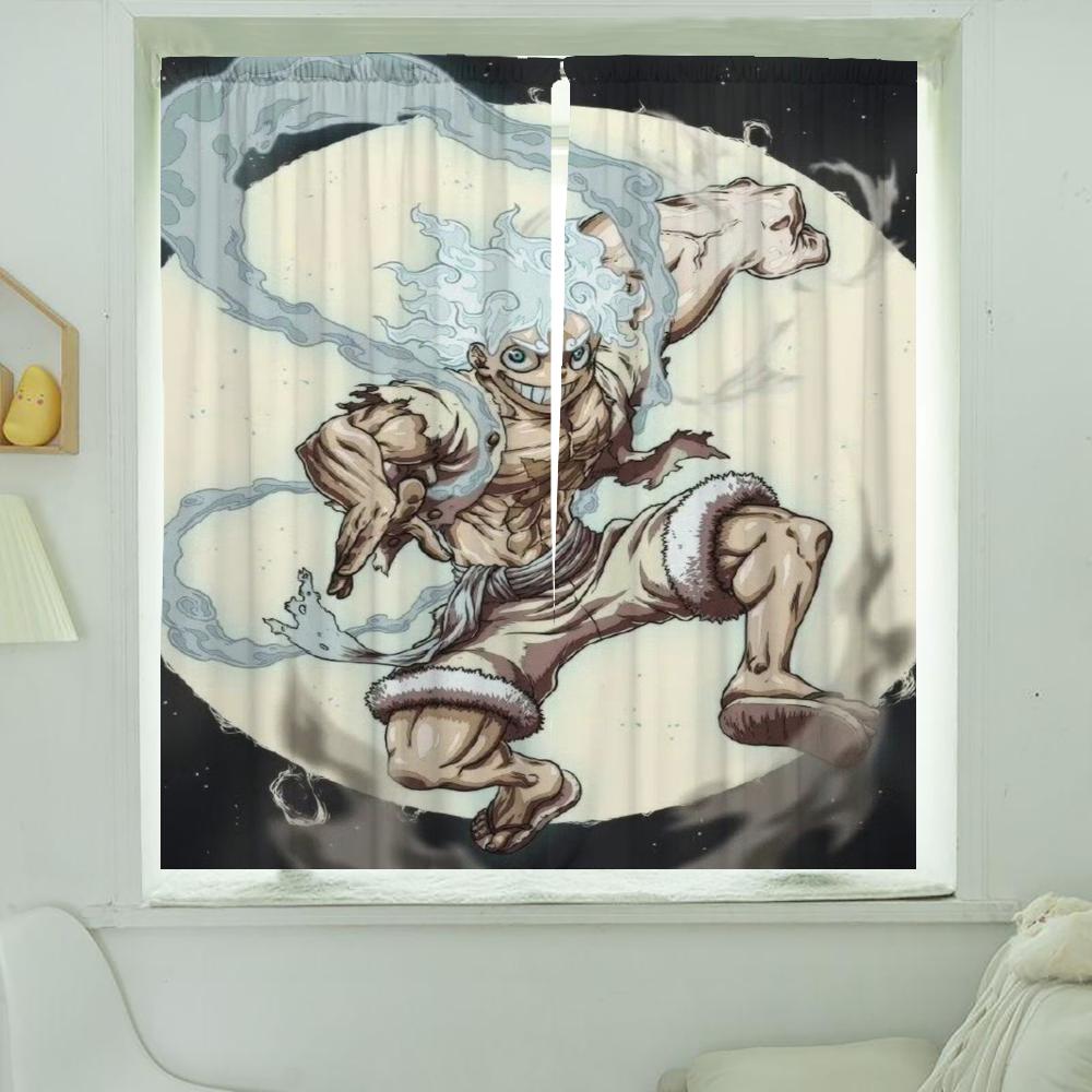 Window Kitchen Curtains for Living Room 2 Pieces Blackout Curtains Door Curtain O-one P-piece Partition Bedroom Decoration Shade