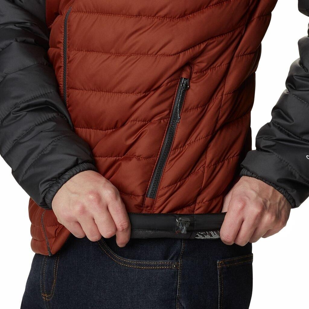 Куртка Columbia Powder Lite Hooded Jacket warp red/shark
