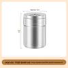 Stainless Steel Spice Shaker Jar Set (5-Pack)