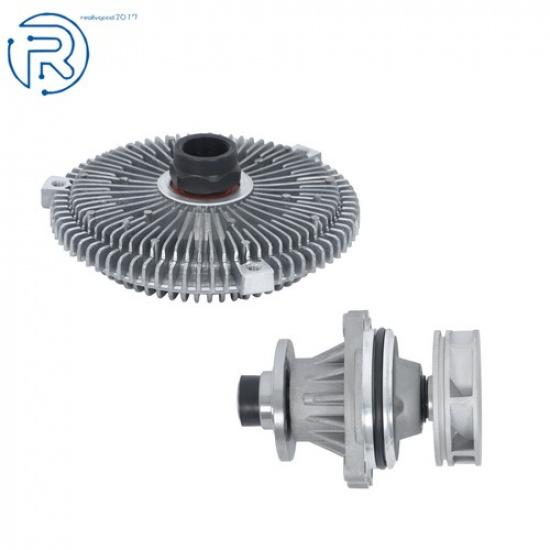 For BMW E34 E36 E39 323i 325i 1992-2005 Engine Cooling Fan Clutch + Water Pump