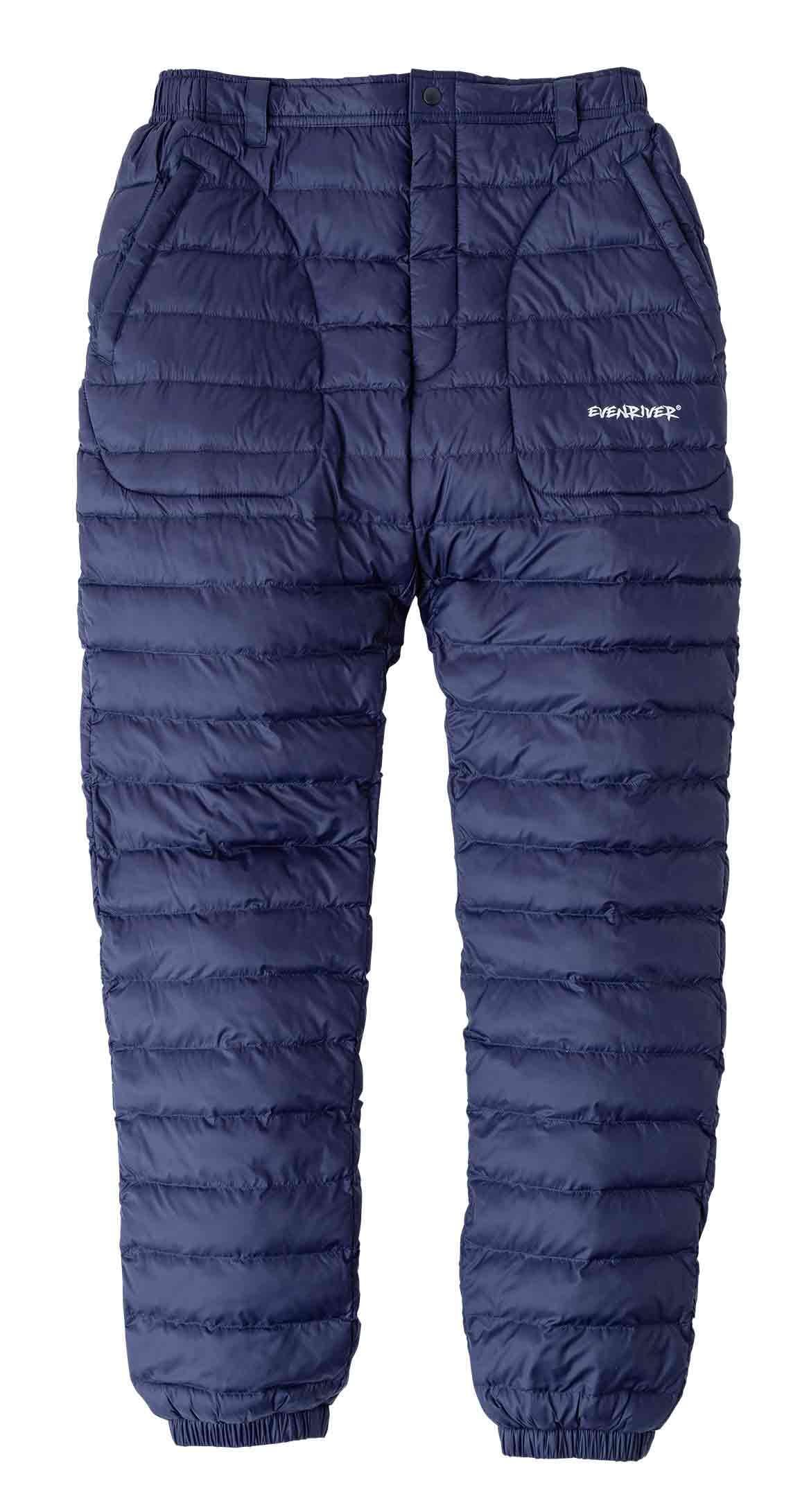 

EVEN RIVER Fiber Down Pants, Fall/Winter, Navy, R122 04, 3L