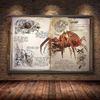 Modułowy Płócienny Ark Survival Evolved Obrazy Malarstwo Gra Survivalowa Wystrój Domu Druk Plakat Dinozaura Salon Nowoczesna Sztuka Ścienna