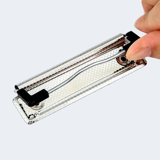 Multi-Function A4 Clipboard with Low-Profile Clip Portable Writing Pad for Students Office Paper Organizer for Exam Filing Desk Use