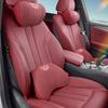 For VOLKSWAGEN VW Car Seat Ice Silk Pillow Neck Driving Seat Headrest Back Cushion For Volkswagen Polo Golf Tiguan Passat Sharan