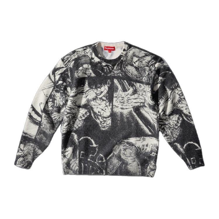 Supreme x The Crow Sweater `White