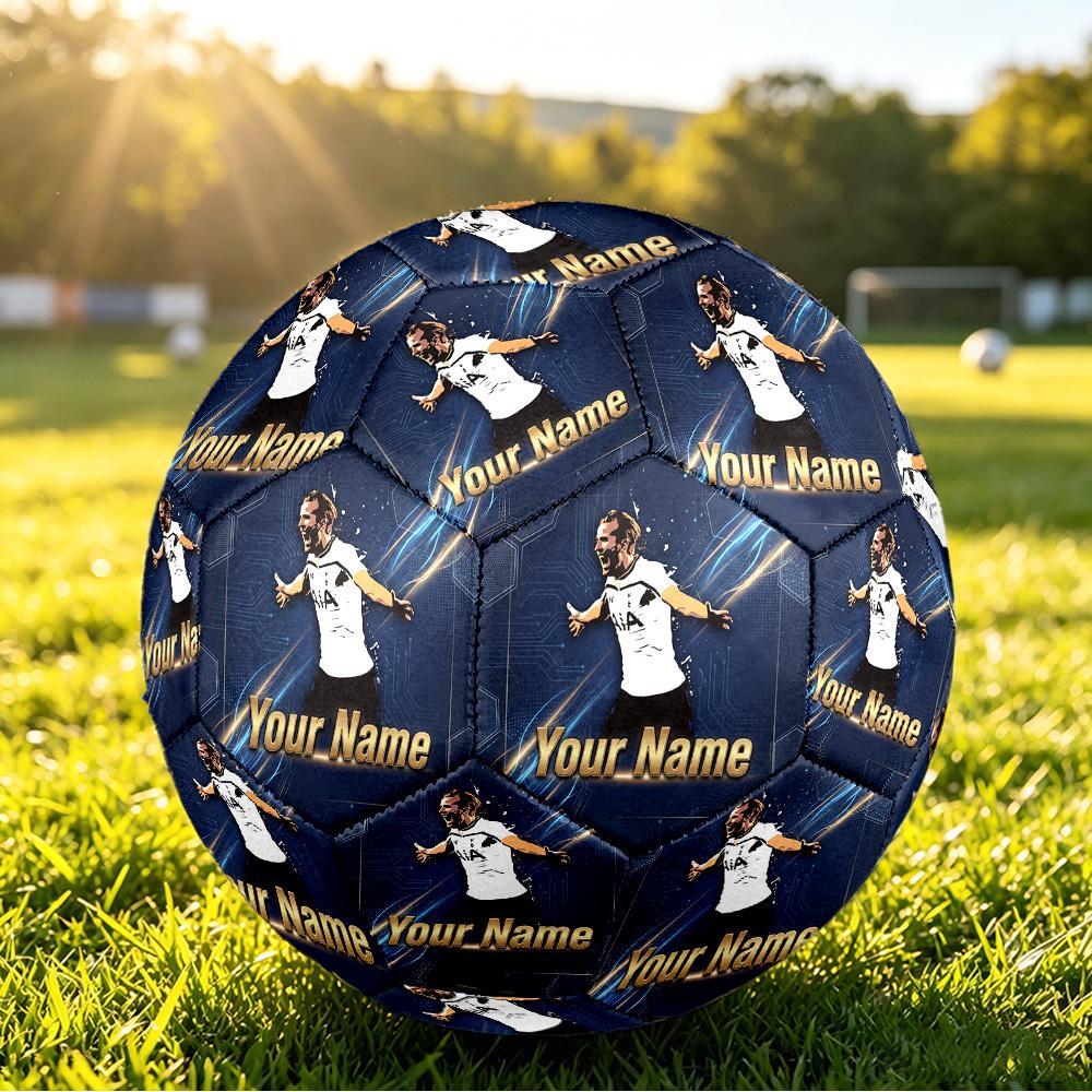 Personalized Size 5 Football Harry Kane Pattern Outdoor Game Sports Ball Gift