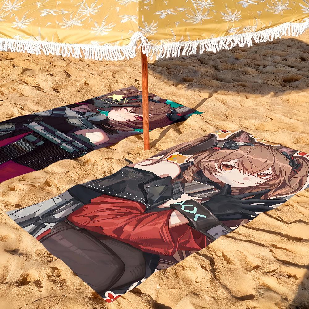Game Arknights Endfield Gilberta Towel Drying Bath Towel Applicable To Light Swimming Camping Yoga Beach Out