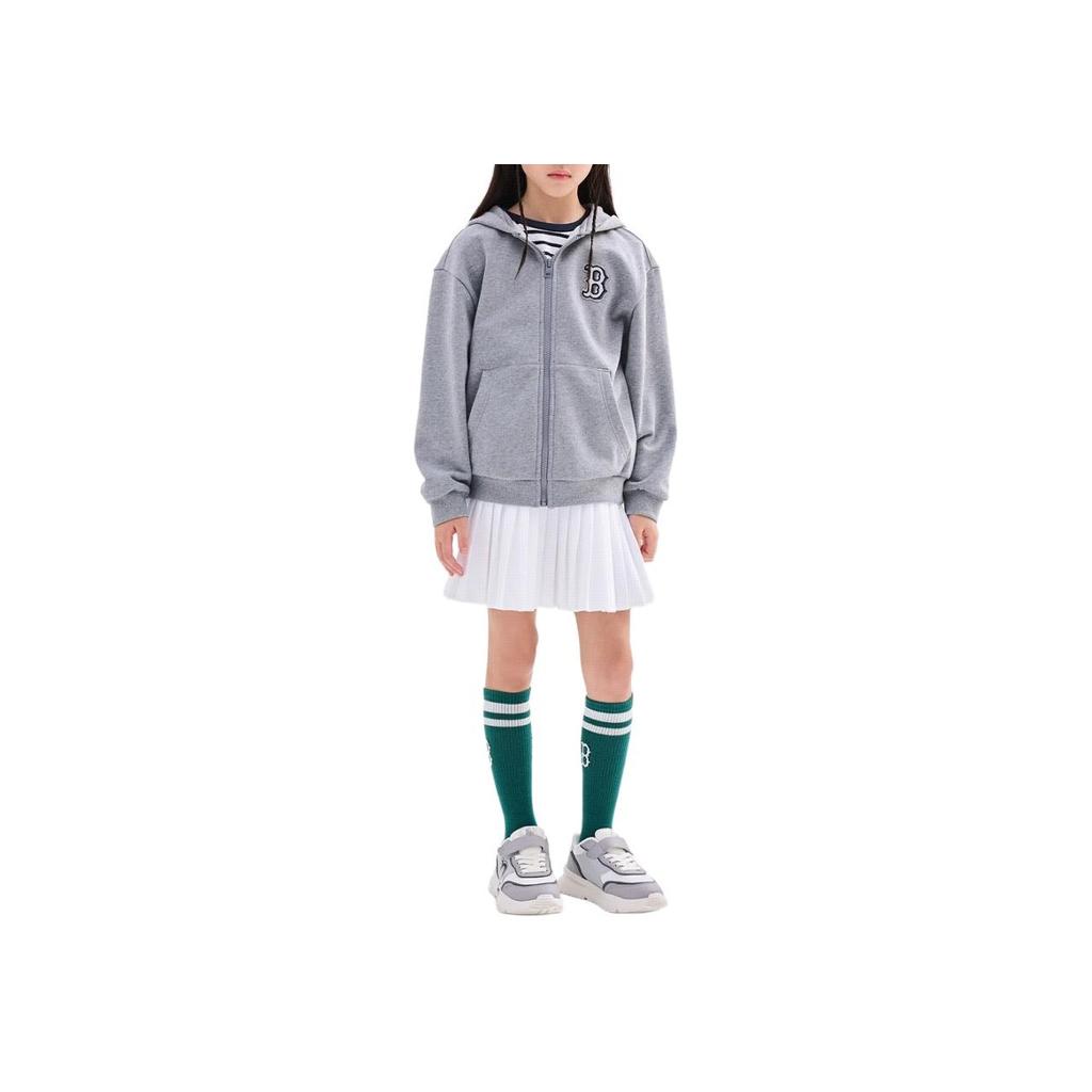 New MLB Boston Red Sox Jacket Gray Kids' 7AHDB0334-43MGS