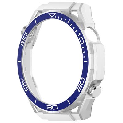 Ochranné pouzdro Vyřezávaný rám hodinek Bumper PC pouzdro Ochranný kryt rámu hodinek pro Huawei Watch GT6 Pro 46mm