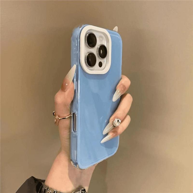 Dopamine Jelly Jednobarevné Vhodné pro pouzdro na mobilní telefon Apple 16promax IPhone 15pro Ochrana proti pádu 14 Páry