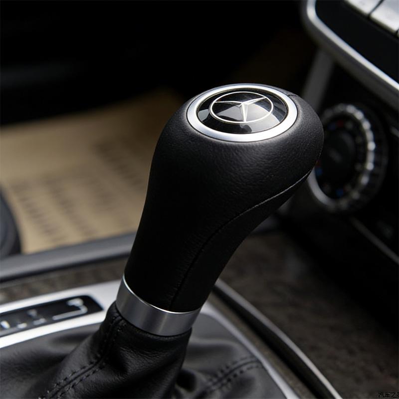 Car Gear Lever Logo Sticker Shift Stick Decal Accessories For Mercedes Benz AMG GLE GLS CLA CLE GLC CLS GLA W223 W213 W206 W464 PL9