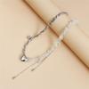 Luxury Heart Pendant Choker Irregular Jewelry Gift Trendy Starfish Tassel Necklace  for Women