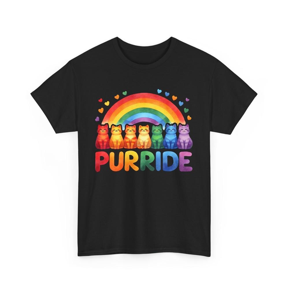 Proud LGBTQ+ T-Shirt | Love Pride Tee | Colorful Rainbow Shirt