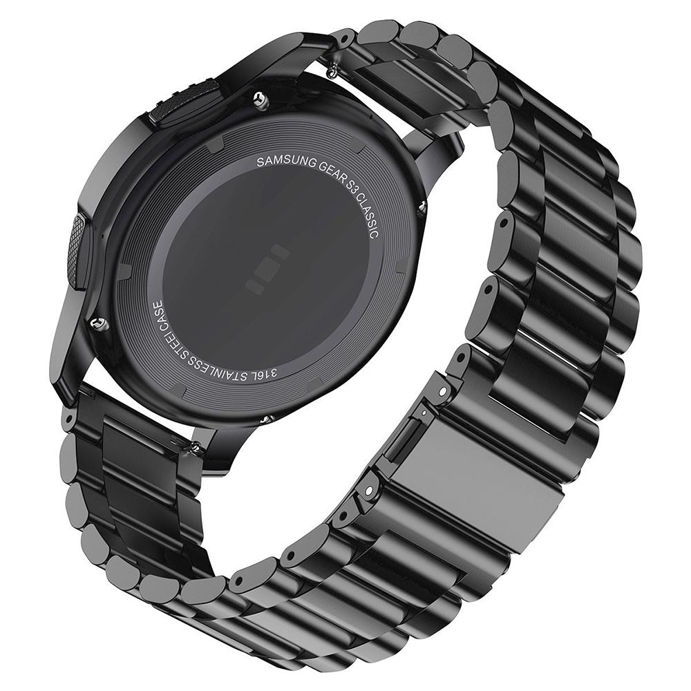 22mm Metal Strap for Samsung Watch 46mm/3/Gear S3/Huawei Watch GT-2-3-Pro/GT5 GT6 46mm Stainless Steel Wristband for Amazfit GTR