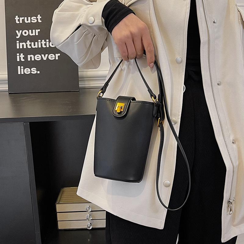 Damska Retro Matowa Torba Listonoszka - Casualowa Torba na Ramię Jesień/Zima