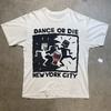 Keith Haring Dance or Die Cotton White  Unisex   S-5XL Men Women VN0869 Unisex T-Shirt