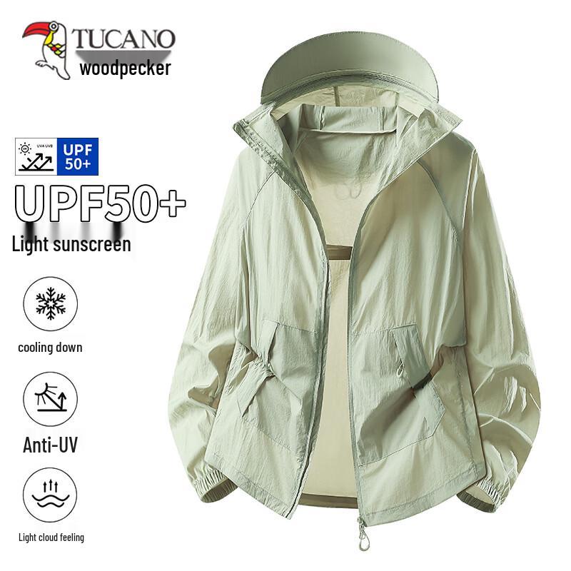 

TUCANO Men s Ice Silk UPF50+ Sun Protection Jacket L
