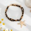 Ethnic Multilayer Velvet Chain Necklace Women  Fashion Metal Conch Starfish Heart Pendant Neck Jewelry