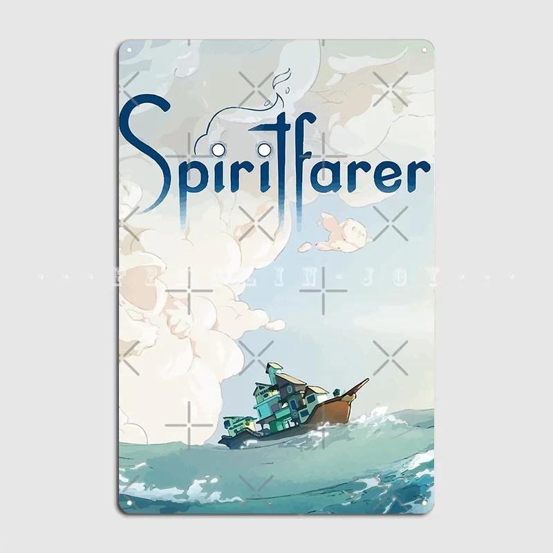 

Spiritfarer Poster Metal Plaque Cinema Garage Pub Garage Decoration Poster Tin Sign Poster 20x30cm（7.8x11.8inch）