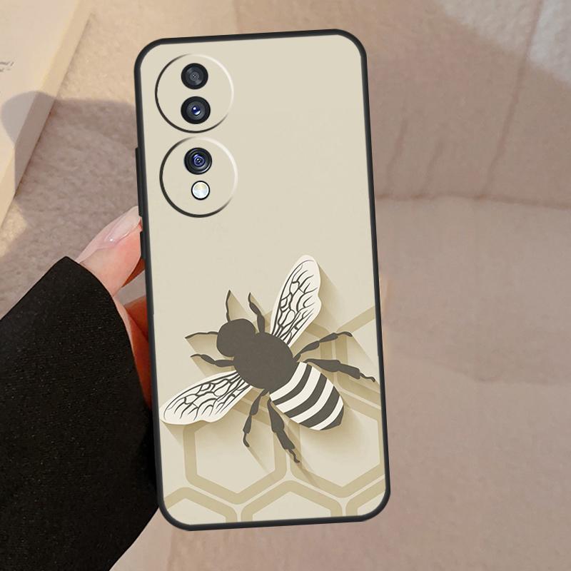 Bee Honey For Honor Magic 8 7 6 5 Lite Case For Honor 400 Pro 200 50 70 90 X8c X8b X9d X9b X9c Win RT