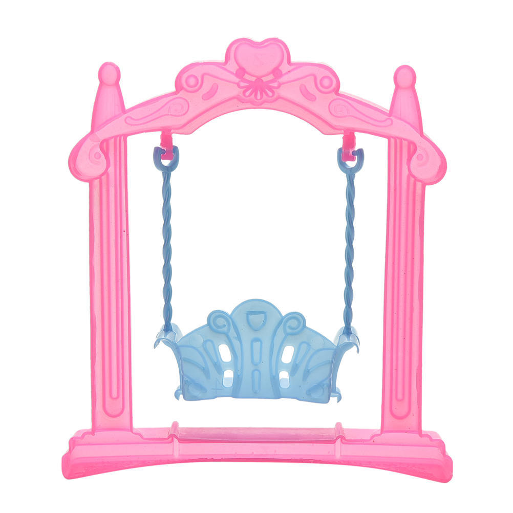 

Swing For Dolls Swing Plastic Doll Accessories Kid Toy Doll’s Backyard Furniture