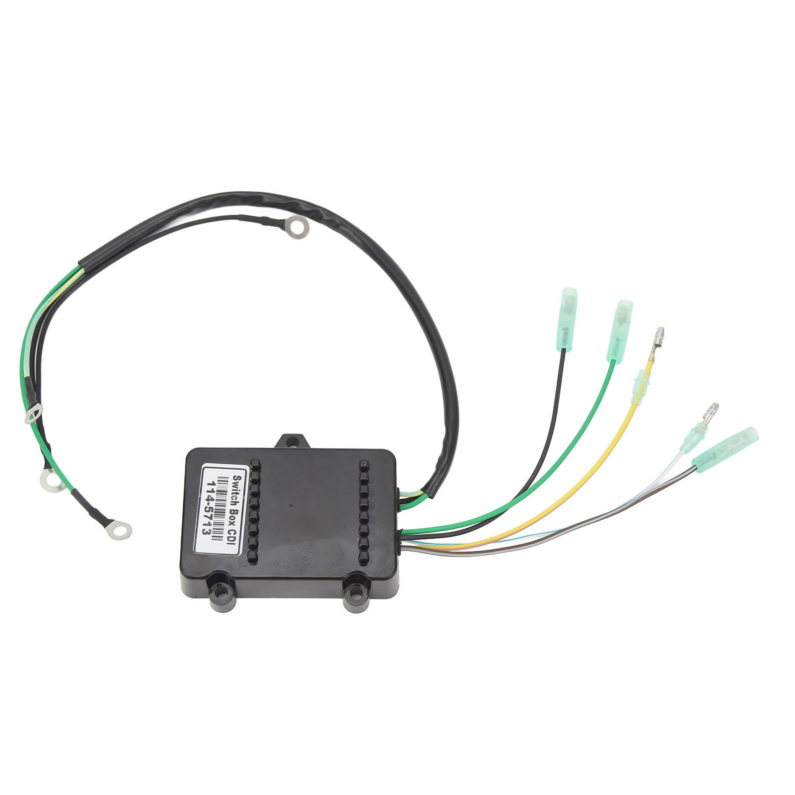 

Блок CDI, коммутатор, блок питания 855713 A3, блок переключения мощности подвесного мотора, блок зажигания для Mariner 6-25 л.с., 2-тактные