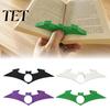 Halloween Book Decor Bat Page Holder, 3D Printed Gothic Style Bookmark, PLA Plastic Bookmark Lightweight Portable Spreader for Home And Commuting Use