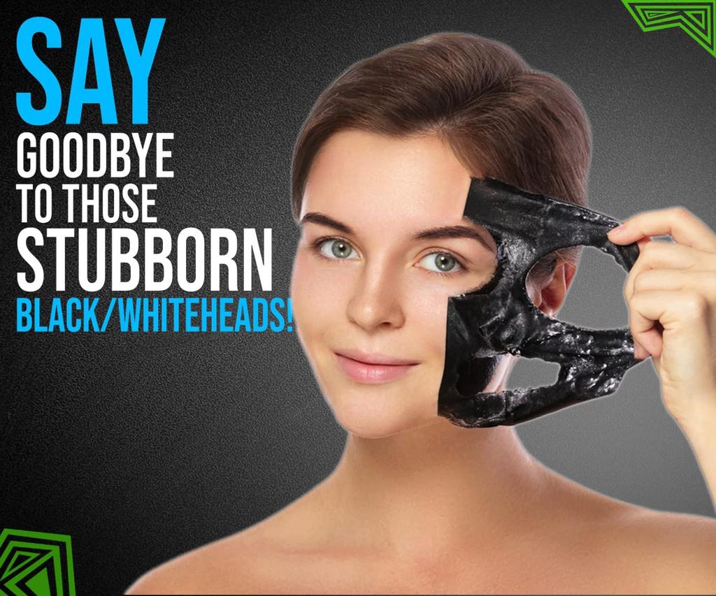 UrbanGabru Charcoal Black Peel Off Mask 120 Gm for Men & Women Deep Skin Purifying Cleanser